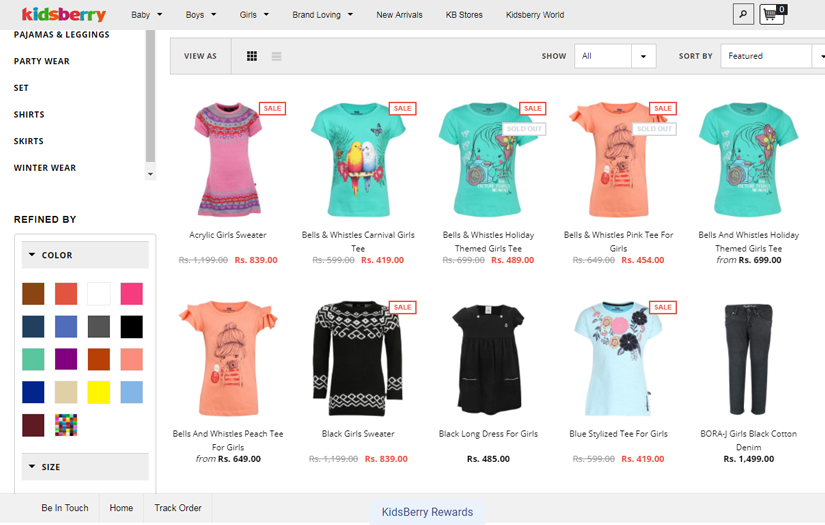 KIDSBERRY - CLOTHING STORE FOR KIDS